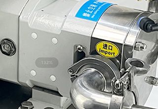 Rotor pump head
